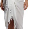 White Pareo Chiffon