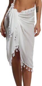 White Pareo Chiffon
