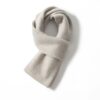 Cashmere Schal Grau
